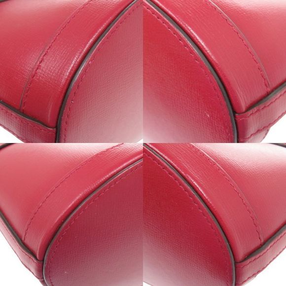 Gucci Horsebit 1955 Bucket Bag 602118 525040 Leather Red Shoulder Bag 1528 Gucci - Picture 7 of 9